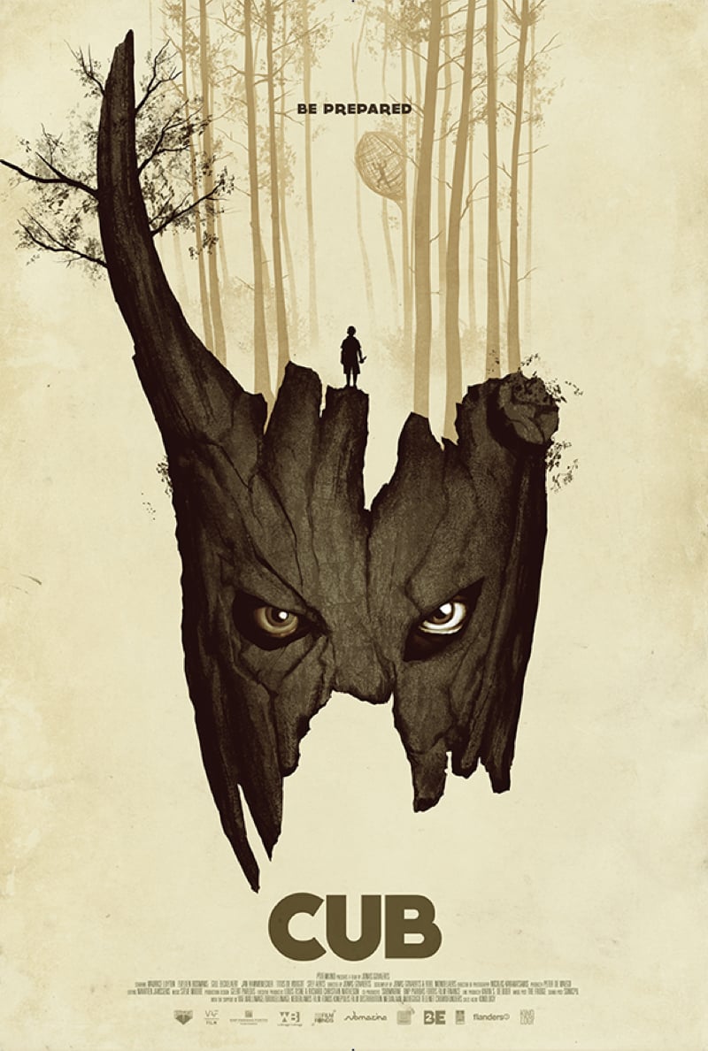 Cub Movie Poster, Jonas Govaerts